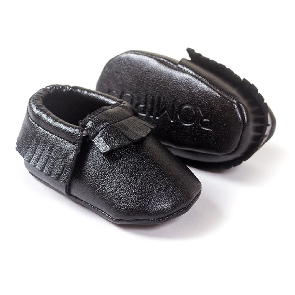 Baby Boys Girls Tassel Soft Soled Non-slip Crib Shoes Moccasins First Walkers